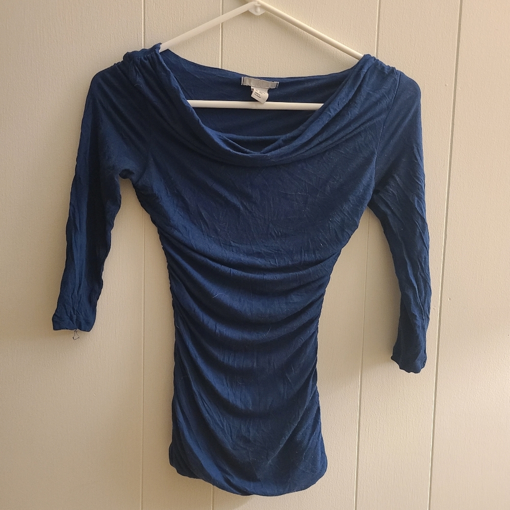Teal 3/4 sleeve top